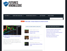 Tablet Screenshot of futuresknowledge.com